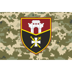 Прапор 15 АК (армійський корпус) ЗСУ. Варіант-06