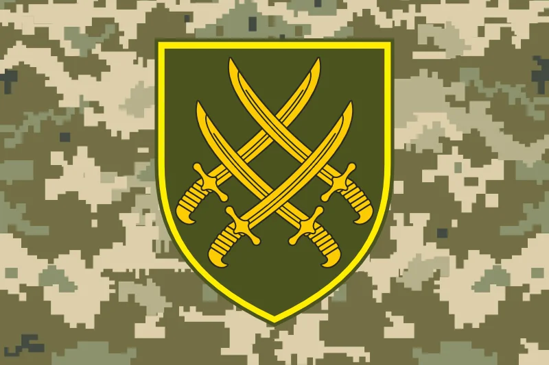 Флаг 20 АК (армейский корпус) ВСУ. Вариант-06 Флаг 20 АК (армейский корпус) ВСУ. Вариант-06