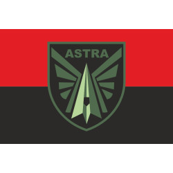 Флаг Подразделения «Astra» ГУР МОУ. Вариант-02 Флаг Подразделения «Astra» ГУР МОУ. Вариант-02