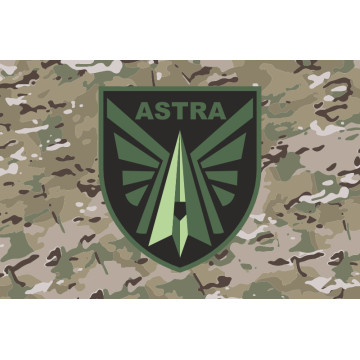 Прапор Підрозділу «Astra» ГУР МОУ. Варіант-04 Прапор Підрозділу «Astra» ГУР МОУ. Варіант-04