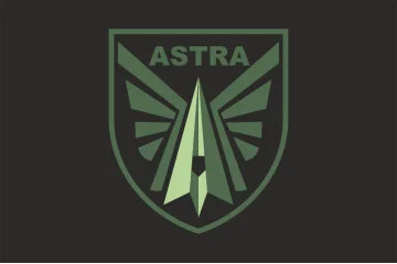 Флаг Подразделения «Astra» ГУР МОУ. Вариант-05
