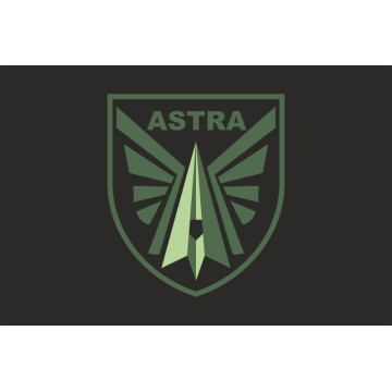 Прапор Підрозділу «Astra» ГУР МОУ. Варіант-05 Прапор Підрозділу «Astra» ГУР МОУ. Варіант-05