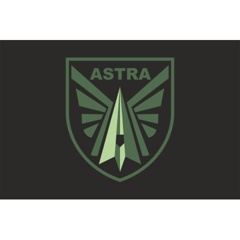 Флаг Подразделения «Astra» ГУР МОУ. Вариант-05 Флаг Подразделения «Astra» ГУР МОУ. Вариант-05
