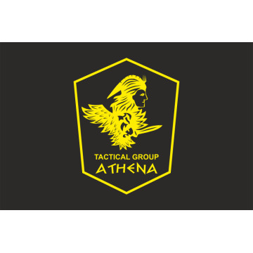 Прапор Підрозділу «Athena» ГУР МОУ. Варіант-05 Прапор Підрозділу «Athena» ГУР МОУ. Варіант-05