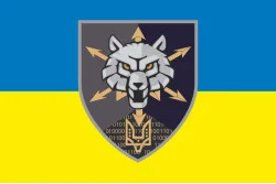 Прапор 111 ОПЗ (окремий полк зв'язку) ССО ЗСУ. Варіант-05 Прапор 111 ОПЗ (окремий полк зв'язку) ССО ЗСУ. Варіант-05