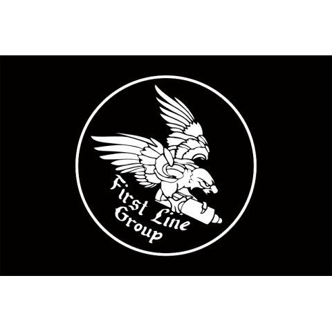 Флаг Подразделения «First Line» ГУР МОУ. Вариант-05