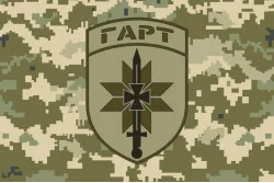 Флаг Бригады «Гарт» ГНСУ. Вариант-09