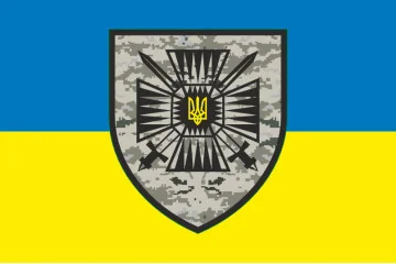 Прапор 15 мобільного прикордонного загону «Сталевий кордон» ДПСУ. Варіант-05