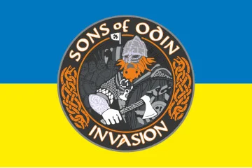 Прапор «SONS OF ODIN». Варіант-01 Прапор «SONS OF ODIN». Варіант-01