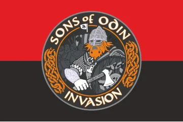 Прапор «SONS OF ODIN». Варіант-02 Прапор «SONS OF ODIN». Варіант-02