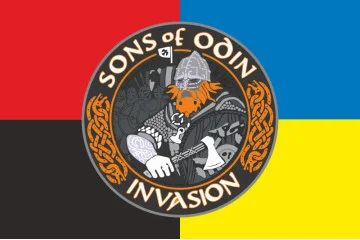 Прапор «SONS OF ODIN». Варіант-03 Прапор «SONS OF ODIN». Варіант-03