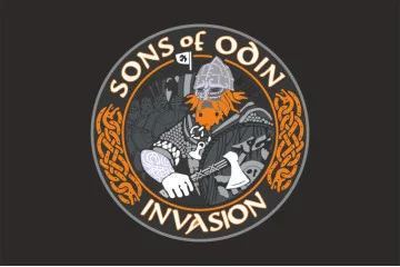 Прапор «SONS OF ODIN». Варіант-05 Прапор «SONS OF ODIN». Варіант-05
