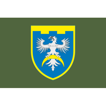 Флаг 186 ОБТрО (отдельный батальон ТрО) Сил ТрО ВСУ. Вариант-03