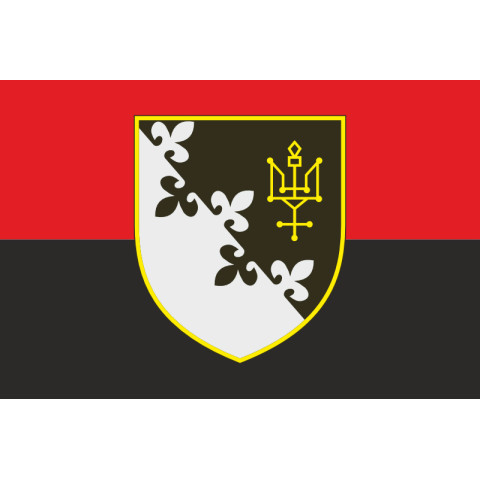 Прапор 90 КРЦ (командно-розвідувальний центр) ЗСУ. Варіант-03