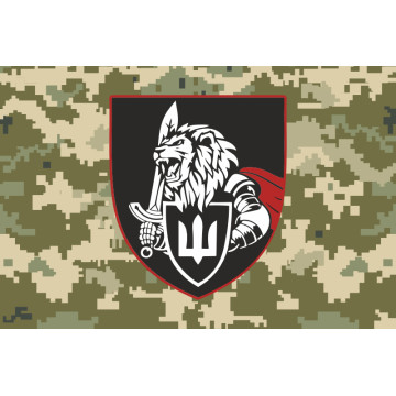 Флаг 216 ОБТрО (отдельный батальон ТрО) Сил ТрО ВСУ. Вариант-10 Флаг 216 ОБТрО (отдельный батальон ТрО) Сил ТрО ВСУ. Вариант-10