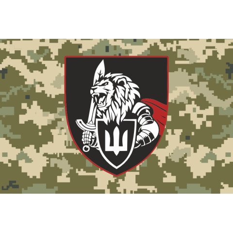 Флаг 216 ОБТрО (отдельный батальон ТрО) Сил ТрО ВСУ. Вариант-10 Флаг 216 ОБТрО (отдельный батальон ТрО) Сил ТрО ВСУ. Вариант-10