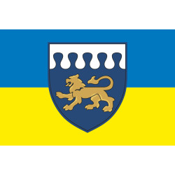 Прапор 8 авіаційної комендатури ЗСУ. Варіант-03 Прапор 8 авіаційної комендатури ЗСУ. Варіант-03