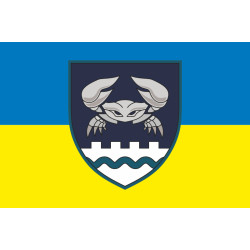 Флаг 34 ОБрБО (отдельная бригада береговой обороны) МП ВМС ВСУ. Вариант-17 Флаг 34 ОБрБО (отдельная бригада береговой обороны) МП ВМС ВСУ. Вариант-17