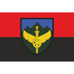 Флаг 711 ОБр разминирования ГССТ. Вариант-03