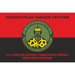 Флаг 25 ОБрООП (отдельная бригада охраны общественного порядка) НГУ. Вариант-11