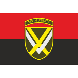Прапор 15 АК (армійський корпус) ЗСУ. Варіант-09