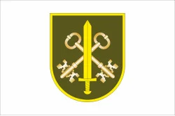 Флаг Факультета подготовки специалистов тылового обеспечения Военной академии ВСУ. Вариант-01