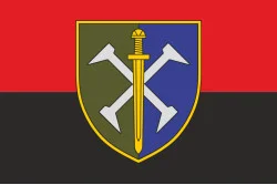 Прапор 162 ОМБр (окрема механізована бригада) ЗСУ. Варіант-03