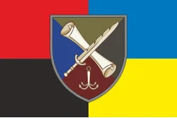 Флаг Кафедры военной подготовки и последипломного образования Военной академии ВСУ. Вариант-05