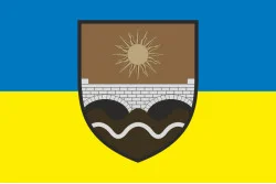 Прапор 211 ПоМБр (понтонно-мостова бригада) ЗСУ. Варіант-01 Прапор 211 ПоМБр (понтонно-мостова бригада) ЗСУ. Варіант-01