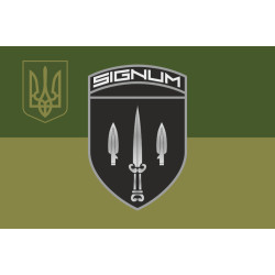 Флаг 53 ОМБр (отдельная механизированная бригада) ВСУ, Батальон «Сигнум». Вариант-07