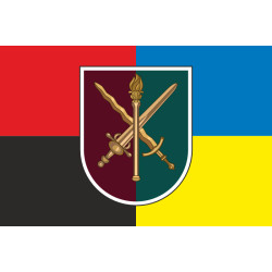 Флаг Факультета подготовки специалистов ДШВ и МП Военной академии города Одесса. Вариант-05 Флаг Факультета подготовки специалистов ДШВ и МП Военной академии города Одесса. Вариант-05