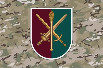 Флаг Факультета подготовки специалистов ДШВ и МП Военной академии города Одесса. Вариант-06 Флаг Факультета подготовки специалистов ДШВ и МП Военной академии города Одесса. Вариант-06