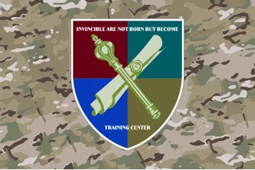 Флаг Центра повышения квалификации Военной академии города Одесса. Вариант-06 Флаг Центра повышения квалификации Военной академии города Одесса. Вариант-06