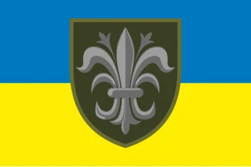 Прапор ТГр (тактична група «Грім» ЗСУ. Варіант-01 Прапор ТГр (тактична група «Грім» ЗСУ. Варіант-01
