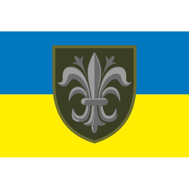 Прапор ТГр (тактична група «Грім» ЗСУ. Варіант-01 Прапор ТГр (тактична група «Грім» ЗСУ. Варіант-01