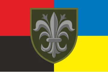 Прапор ТГр (тактична група «Грім» ЗСУ. Варіант-05 Прапор ТГр (тактична група «Грім» ЗСУ. Варіант-05