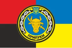 Прапор Ракетного катера «Прилуки» (P153) ВМС ЗСУ. Варіант-02 Прапор Ракетного катера «Прилуки» (P153) ВМС ЗСУ. Варіант-02