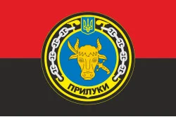 Прапор Ракетного катера «Прилуки» (P153) ВМС ЗСУ. Варіант-05 Прапор Ракетного катера «Прилуки» (P153) ВМС ЗСУ. Варіант-05