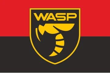 Флаг Подразделения БПЛА «WASP» Украинского легиона ВСУ. Вариант-03 Флаг Подразделения БПЛА «WASP» Украинского легиона ВСУ. Вариант-03