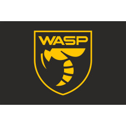 Флаг Подразделения БПЛА «WASP» Украинского легиона ВСУ. Вариант-08 Флаг Подразделения БПЛА «WASP» Украинского легиона ВСУ. Вариант-08
