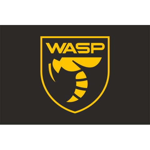 Флаг Подразделения БПЛА «WASP» Украинского легиона ВСУ. Вариант-08 Флаг Подразделения БПЛА «WASP» Украинского легиона ВСУ. Вариант-08