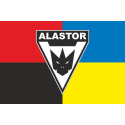 Прапор Роти ударних БПЛА «Alastor» 25 ОПДБр ДШВ ЗСУ. Варіант-11 Прапор Роти ударних БПЛА «Alastor» 25 ОПДБр ДШВ ЗСУ. Варіант-11