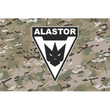 Флаг Роты ударных БПЛА «Alastor» 25 ОВДБр ДШВ ЗСУ. Вариант-12 Флаг Роты ударных БПЛА «Alastor» 25 ОВДБр ДШВ ЗСУ. Вариант-12