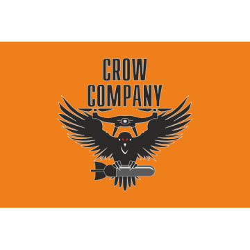 Прапор Роти ударних БПЛА «Crow Company» 15 БрОП НГУ. Варіант-01 Прапор Роти ударних БПЛА «Crow Company» 15 БрОП НГУ. Варіант-01