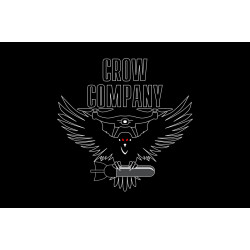 Прапор Роти ударних БПЛА «Crow Company» 15 БрОП НГУ. Варіант-02 Прапор Роти ударних БПЛА «Crow Company» 15 БрОП НГУ. Варіант-02