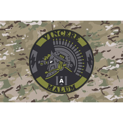 Прапор Підрозділу «Vincere Malum» ГУР МОУ. Варіант-04