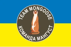 Прапор Команди «Мангуст» ГУР МОУ. Варіант-01 Прапор Команди «Мангуст» ГУР МОУ. Варіант-01