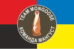 Прапор Команди «Мангуст» ГУР МОУ. Варіант-03 Прапор Команди «Мангуст» ГУР МОУ. Варіант-03