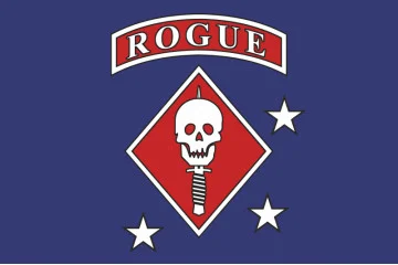 Флаг Команды «Rogue» ГУР МОУ. Вариант-01 Флаг Команды «Rogue» ГУР МОУ. Вариант-01