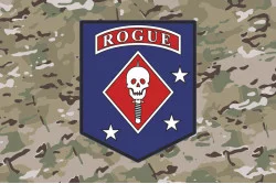 Флаг Команды «Rogue» ГУР МОУ. Вариант-05 Флаг Команды «Rogue» ГУР МОУ. Вариант-05